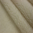 Super Soft Sherpa Fur Fabric Polar Fleece Bonded With Sherpa For Garment